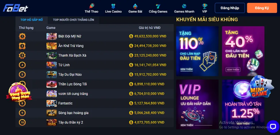 Trò chơi Blackjack tại sòng bạc 18win.com